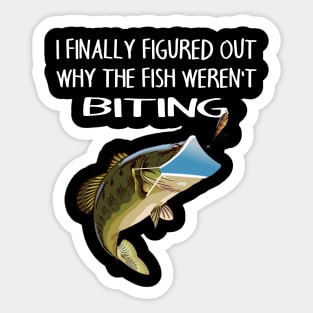 Freshwater Fishes Wearing Mask Sticker